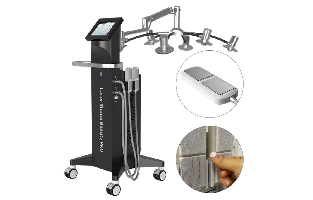 ADELGAZAR 632nm / 532nm laser pads therapy fat removal machine ice cooling weight loss 6D Zerona technology cold laser Model: XM-682