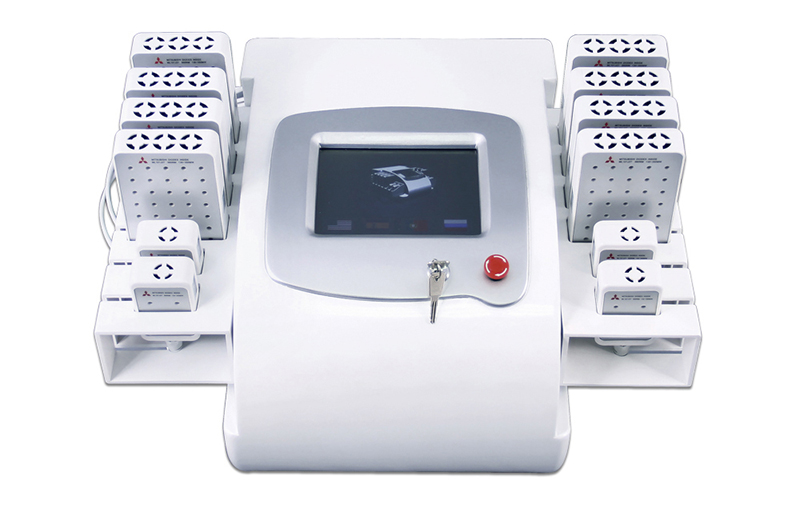Mitsubishi Diode laser for Lose Weight 12 Pads lipo laser slimming machine lipo laser belt machines Model: BR310