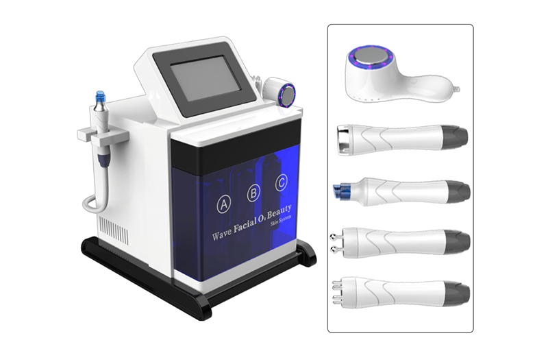 Multifunctional 5 in 1 hydro skin cleaning ultrasound facial rejuvenation aqua peeling hydro dermabrasion facial machine Model: SPA660