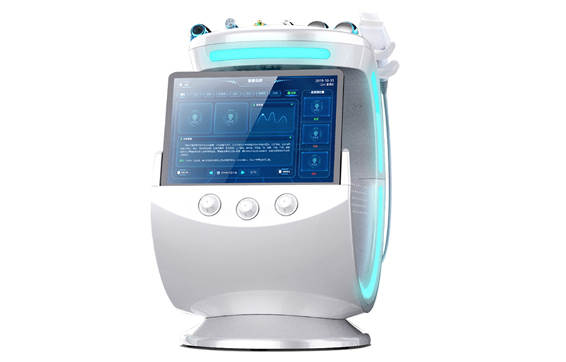 7 In 1 hydro aqua microdermabrasion oxygen facial machine diamond hydrodermabrasion facial exfoliator machine Model: H202-06