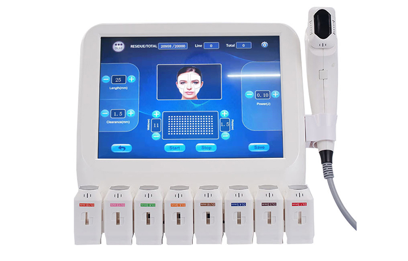 3D HIFU machine with 8 cartridges for choose Model: AF-04