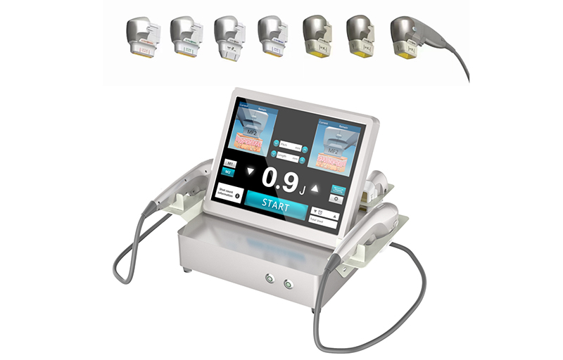 7D HIFU machine with 7 cartridges for face lifting and body slimming Model: 7D-L