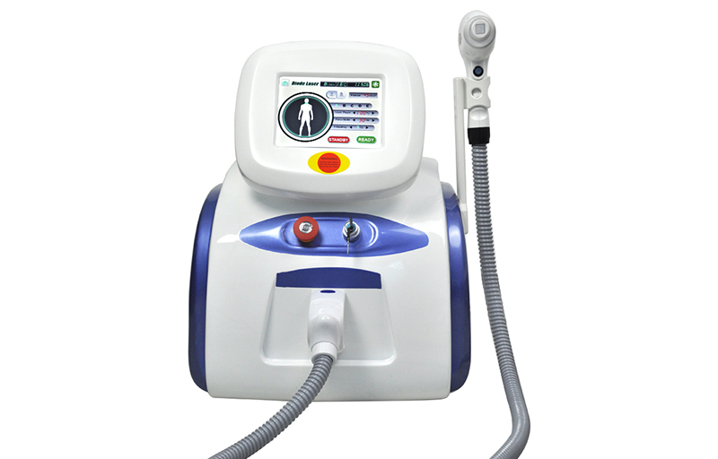 Portable Macro channel diode laser hair removal 755 808 1064nm beauty machine Model: SD05