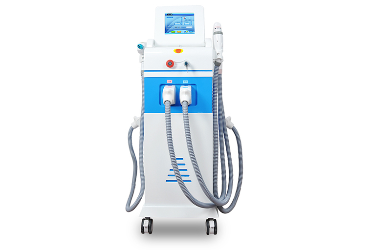 4 in 1 multifunctional beauty equipment shr ipl nd yag laser hair tattoo removal machine Model: M02