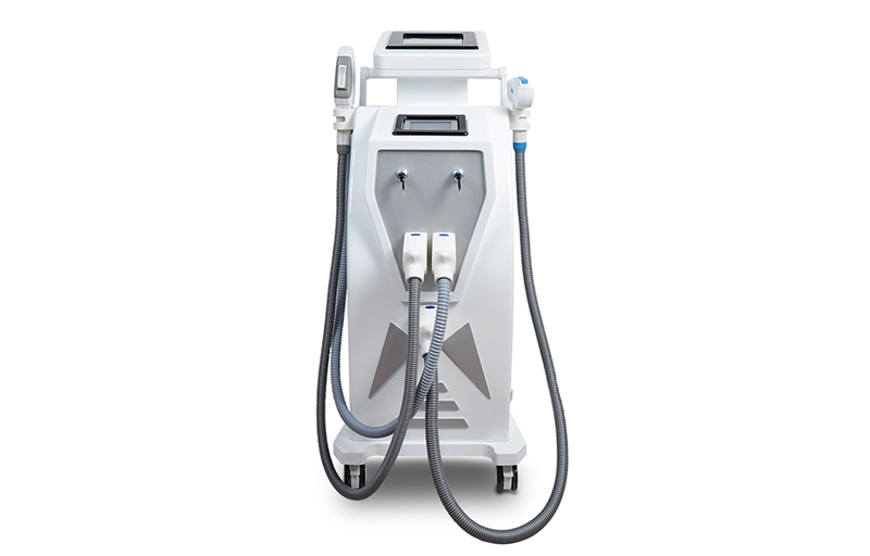 3 in 1 multifunctional two touch screen beauty equipment shr ipl nd yag laser hair tattoo removal machine Model: M01
