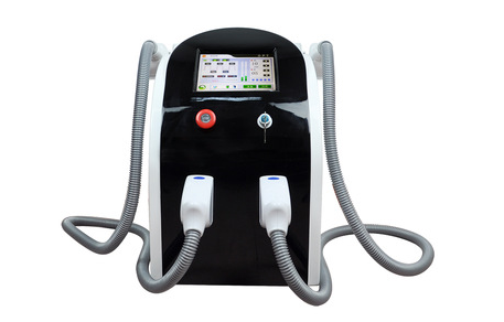 Portable two handles hair removal/ skin rejuvenation/ permanent depiladora ipl beauty machine Model: L03