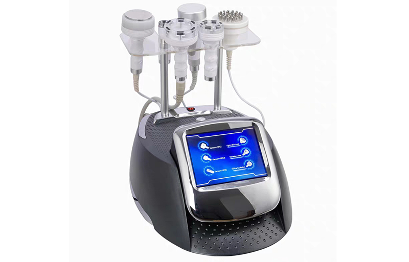 portable 6 in 1 80k ultrasonic cavitation rf body slimming machine Model: P 5D 80K