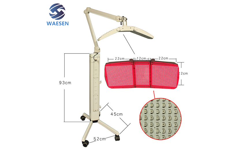 Photodynamic colors anti hair loss beauty machine photo infrared red bio light for hair re-gross pdt led skin therapy Model: SPL R