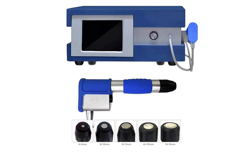 Portable physiotherapy wave shock device focused system extracorporeal therapy shockwave machine ed Model: SW-02