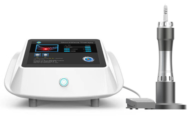 Portable physiotherapy wave shock device focused system extracorporeal therapy shockwave machine ed Model: SW-01