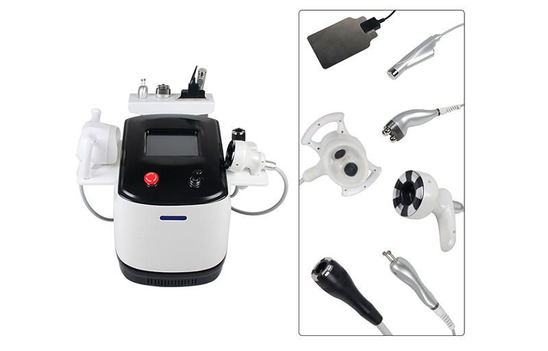 6 in 1 multifunction Monopolar RF with negative plates RF skin tightening Vacuum slimming velashape machine Model: V49