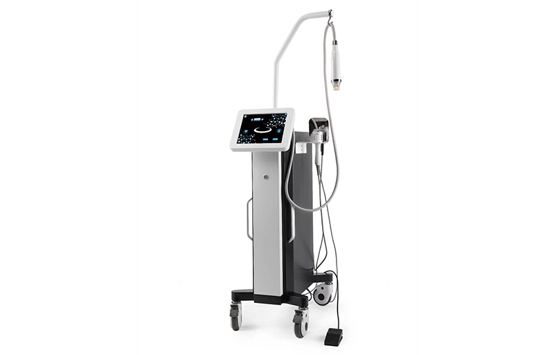 Multifunction microneedle radio frequency machine facial rejuvenation ice hot cold hammer fractional rf micro needling Model: RF05